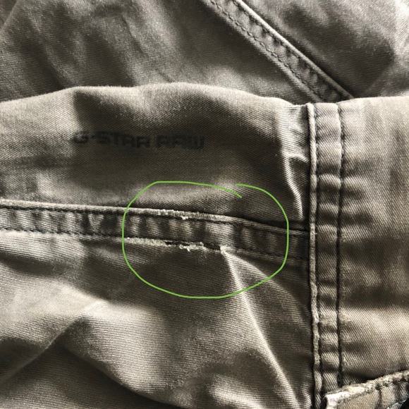 Men’s G Raw Twill jacket - Picture 6 of 8